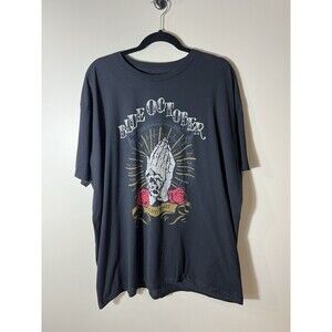 Blue October Sway Tour 2014 Black Concert T-shirt Praying Hands XXL